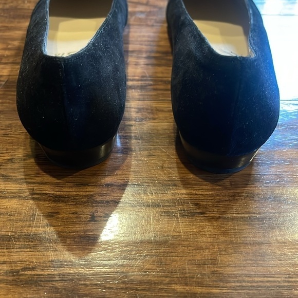 Salvatore ferragamo designer luxury suede quilted heeled loafers flats shoes 9 - Picture 15 of 16